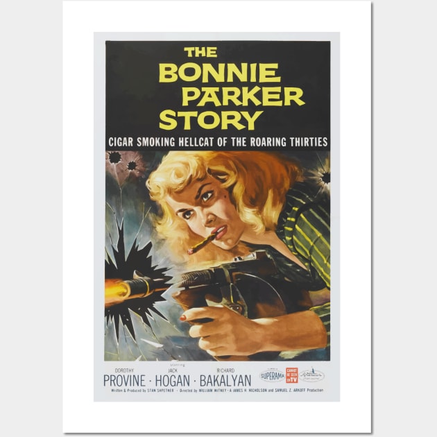 The Bonnie Parker Story Wall Art by xposedbydesign